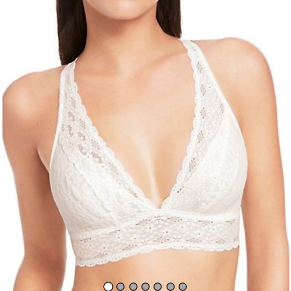 Wacoal Other - NWT Wacoal Lace Wireless Bra bralette in ivory